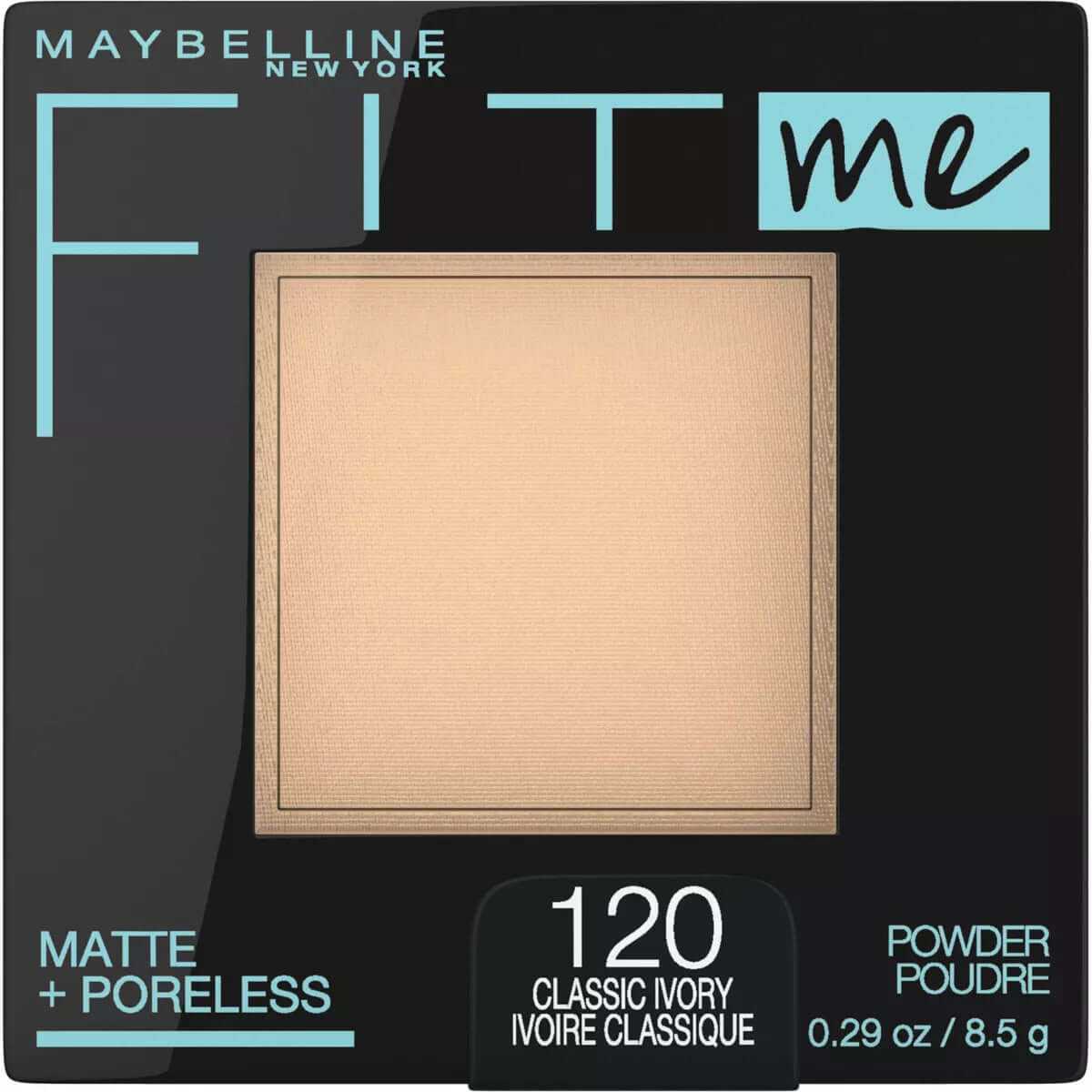 Maybelline Fit Me Matte + Poreless Pressed Face Powder Makeup - 0.29Oz