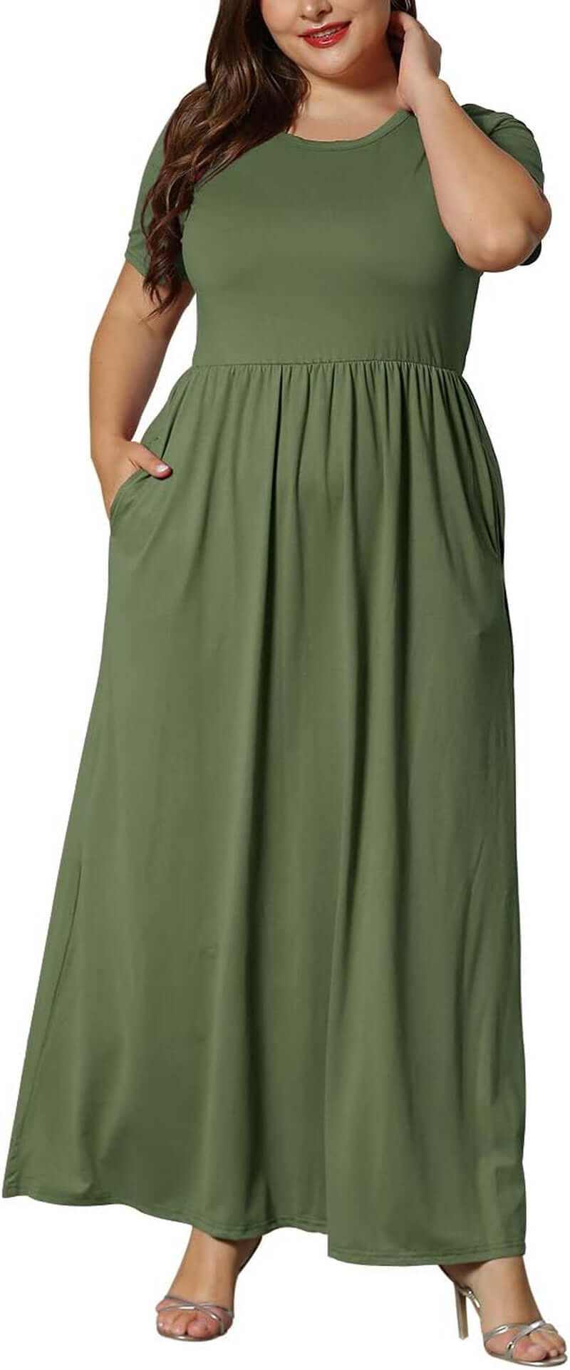 Women’s Plus Size Maxi Dresses – Trendy, Chic, All-Day Comfort