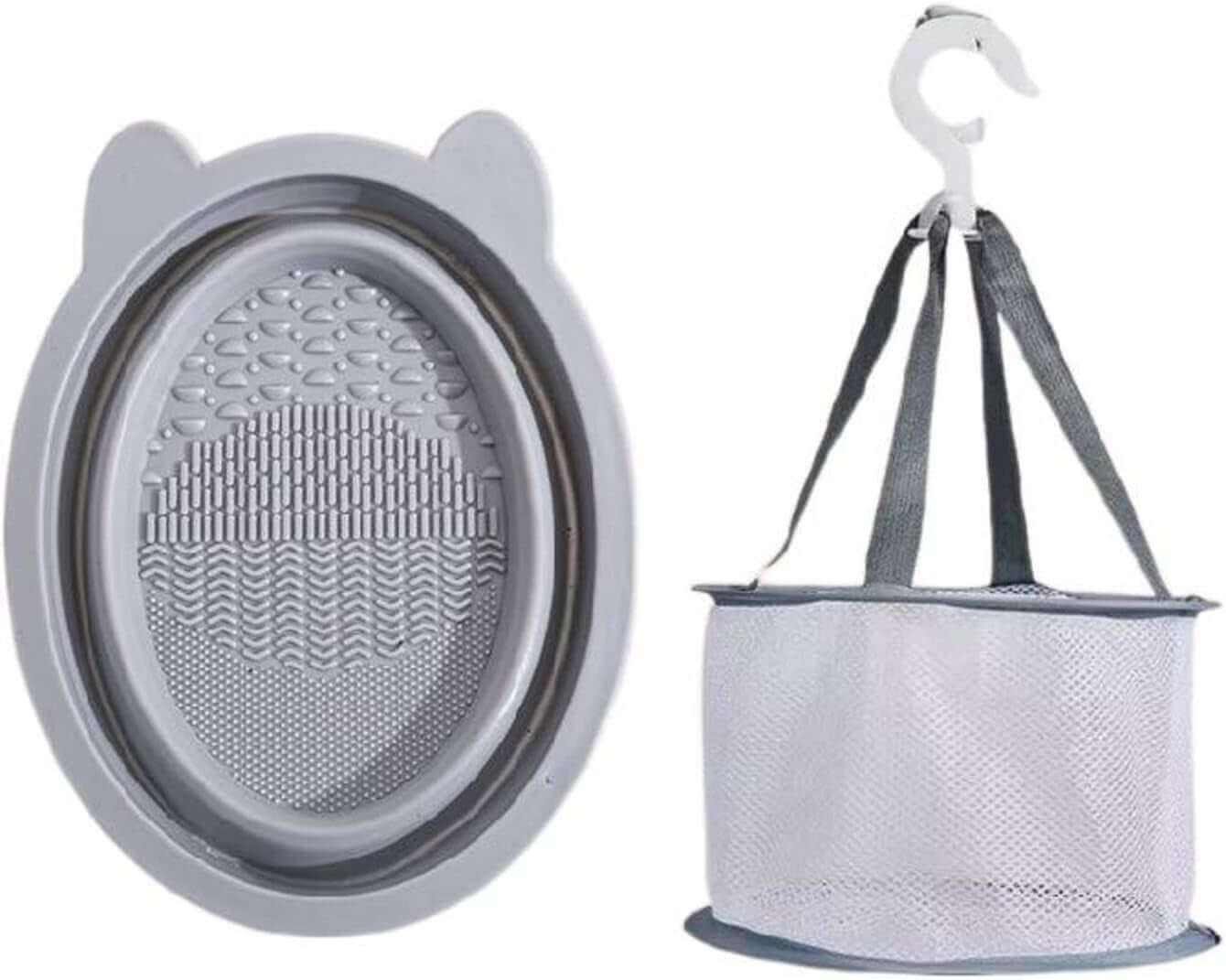 Makeup Brush Cleaning Pad Folding Beauty Tools Cleaning Brush Beauty Blender Powder Puff Cleaning