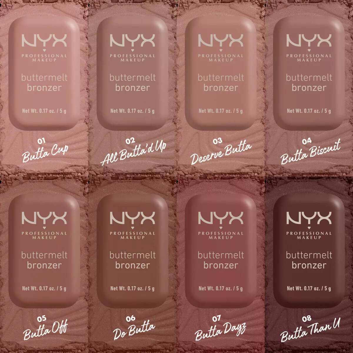 NYX Professional Makeup Buttermelt Bronzer - 0.17Oz