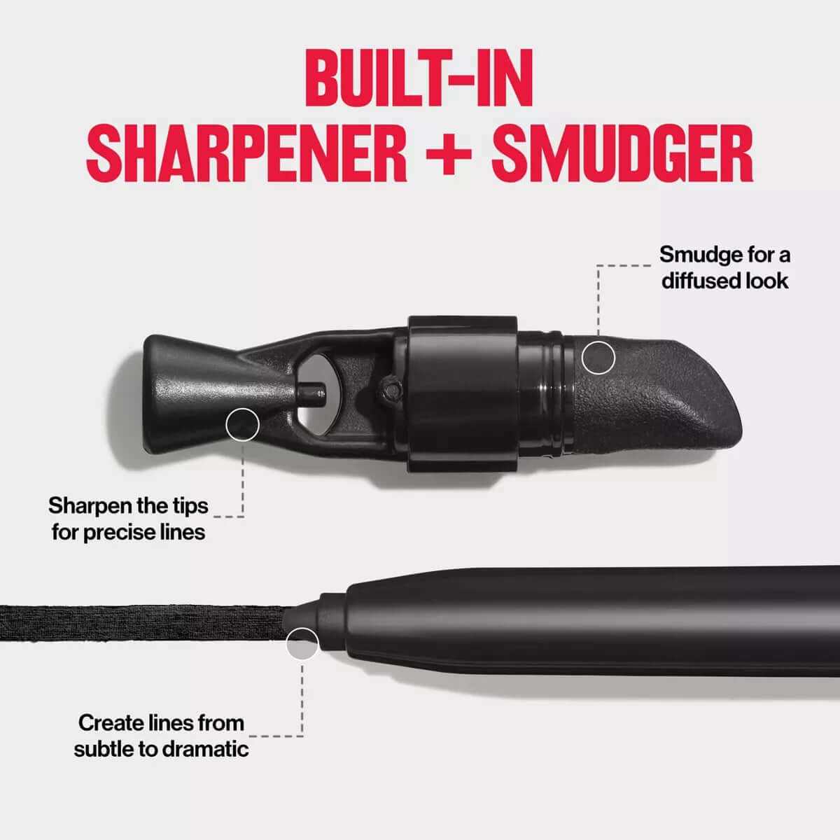 Revlon Colorstay Pencil Waterproof Eyeliner - Built-In Sharpener - 0.01Oz