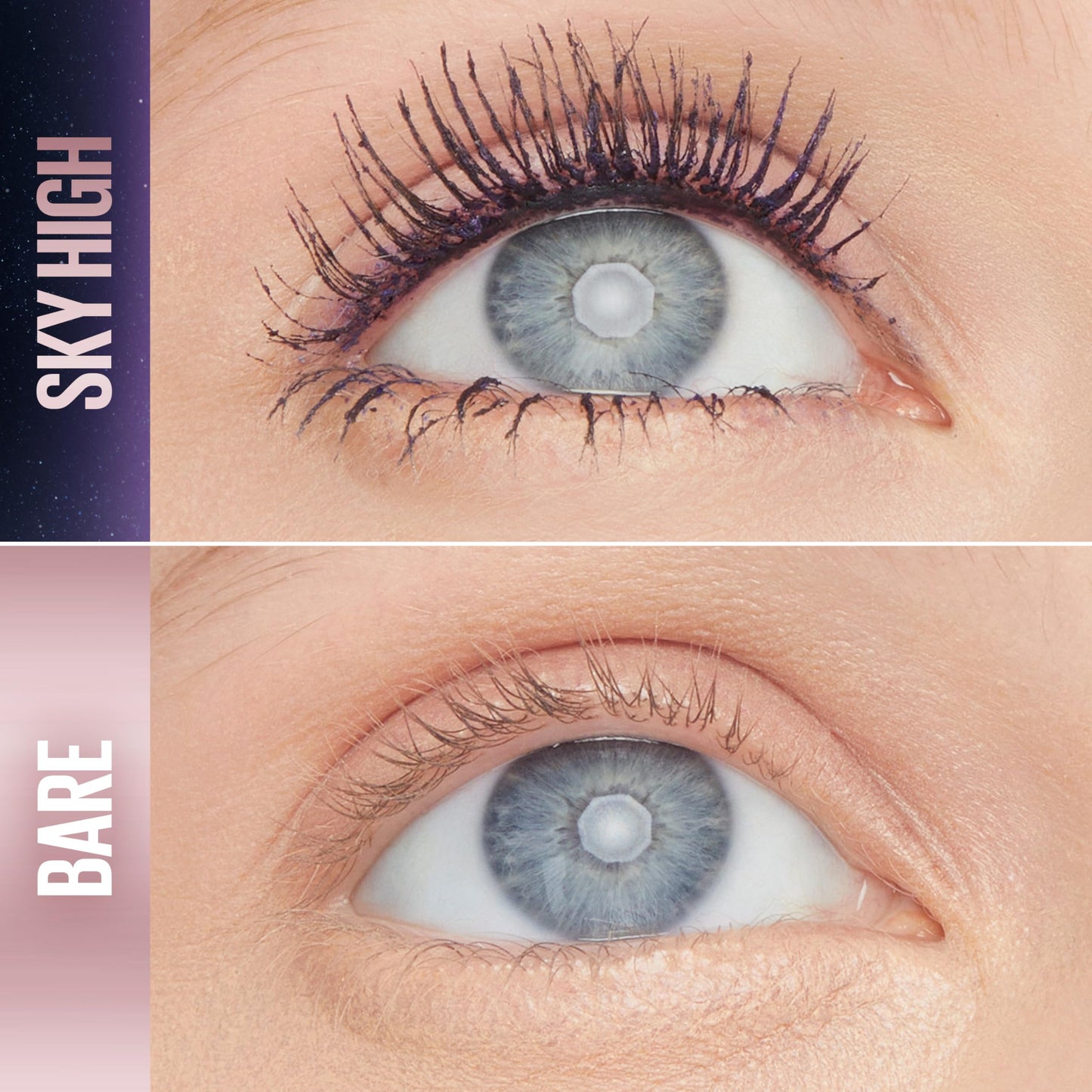 Maybelline Lash Sensational Sky High Washable Mascara Makeup, Volumizing, Lengthening, Defining, Curling, Multiplying, Buildable Formula, Blackest Black, 1 Count