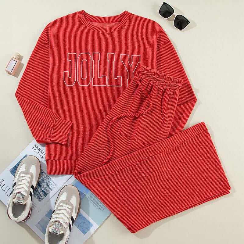 JOLLY Corded Loungewear Set