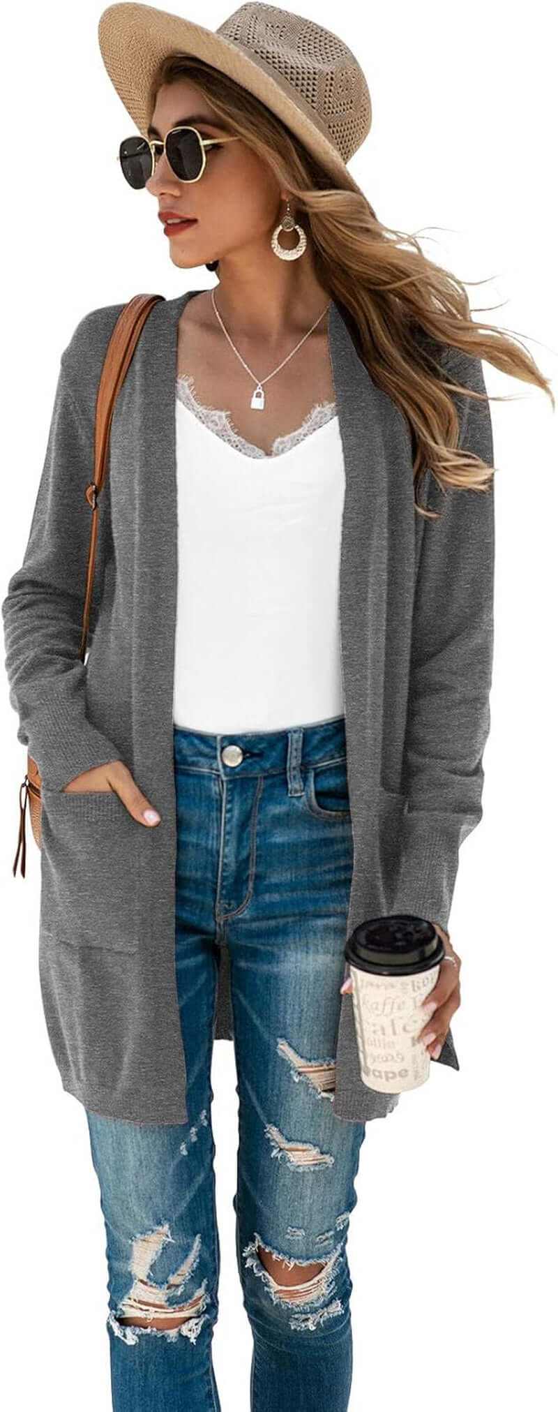 Womens Kimono Cardigan