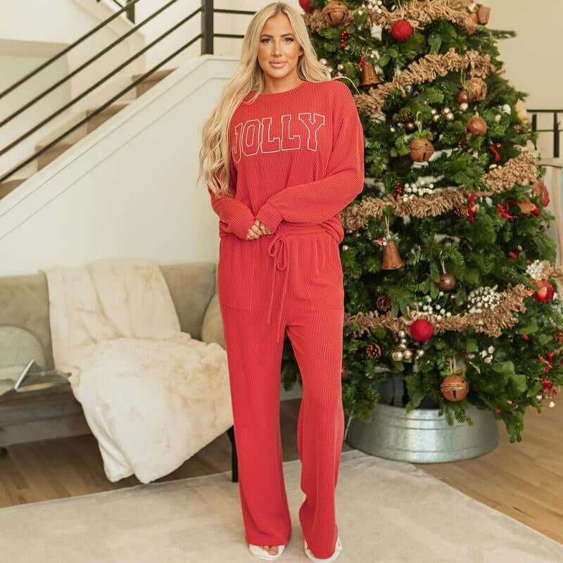 JOLLY Corded Loungewear Set
