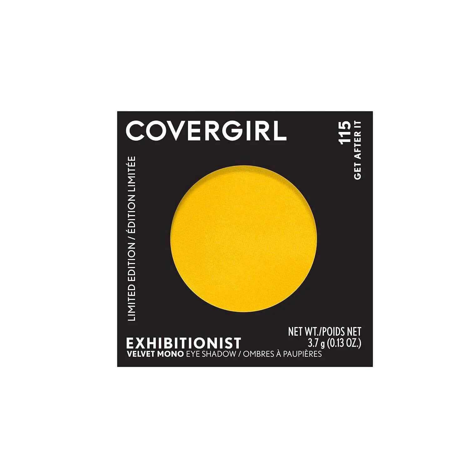 COVERGIRL Exhibitionist Velvet Mono Eye Shadow, Get after It 115