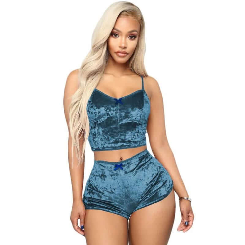 Comfortable Casual Knit Sexy Ladies Nighty Women Night Wear plus Size Pyjamas Women Sleepwear Pajamas Set Womenswear Fit Loungewear