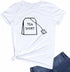 Teen Girl Funny T Shirts Women Cute Tops Junior Graphic Tee