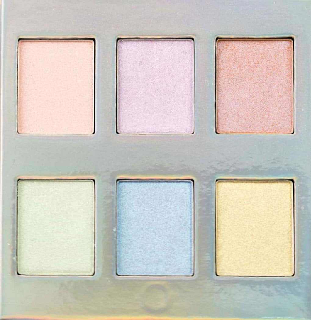Highlighter Makeup Eyeshadow Pallet - Holographic Eyeshadow Make up Pallets for Women - Makeup Highlighter for Face &amp; Body -  Holographic Highlighter Palette 6 Shades