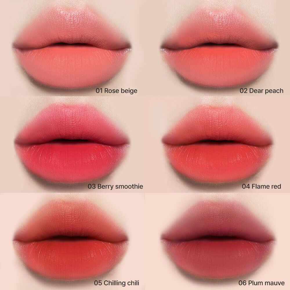 Cream Matte Lipstick, Pigmented Long Lasting Velvet Finish, Creamy Soft Texture, Full Coverage, Lightweight, Moisturizing, Hydrating Lipstick for Women, ROSE BIEGE, 0.19 Fl Oz