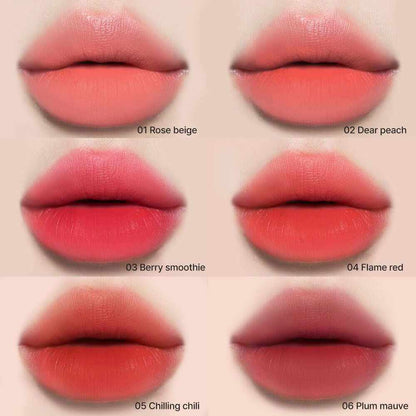 Cream Matte Lipstick, Pigmented Long Lasting Velvet Finish, Creamy Soft Texture, Full Coverage, Lightweight, Moisturizing, Hydrating Lipstick for Women, ROSE BIEGE, 0.19 Fl Oz