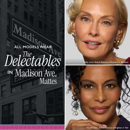 The Delectables 14 Multi-Finish Baked Eyeshadows: Madison Ave. Mattes