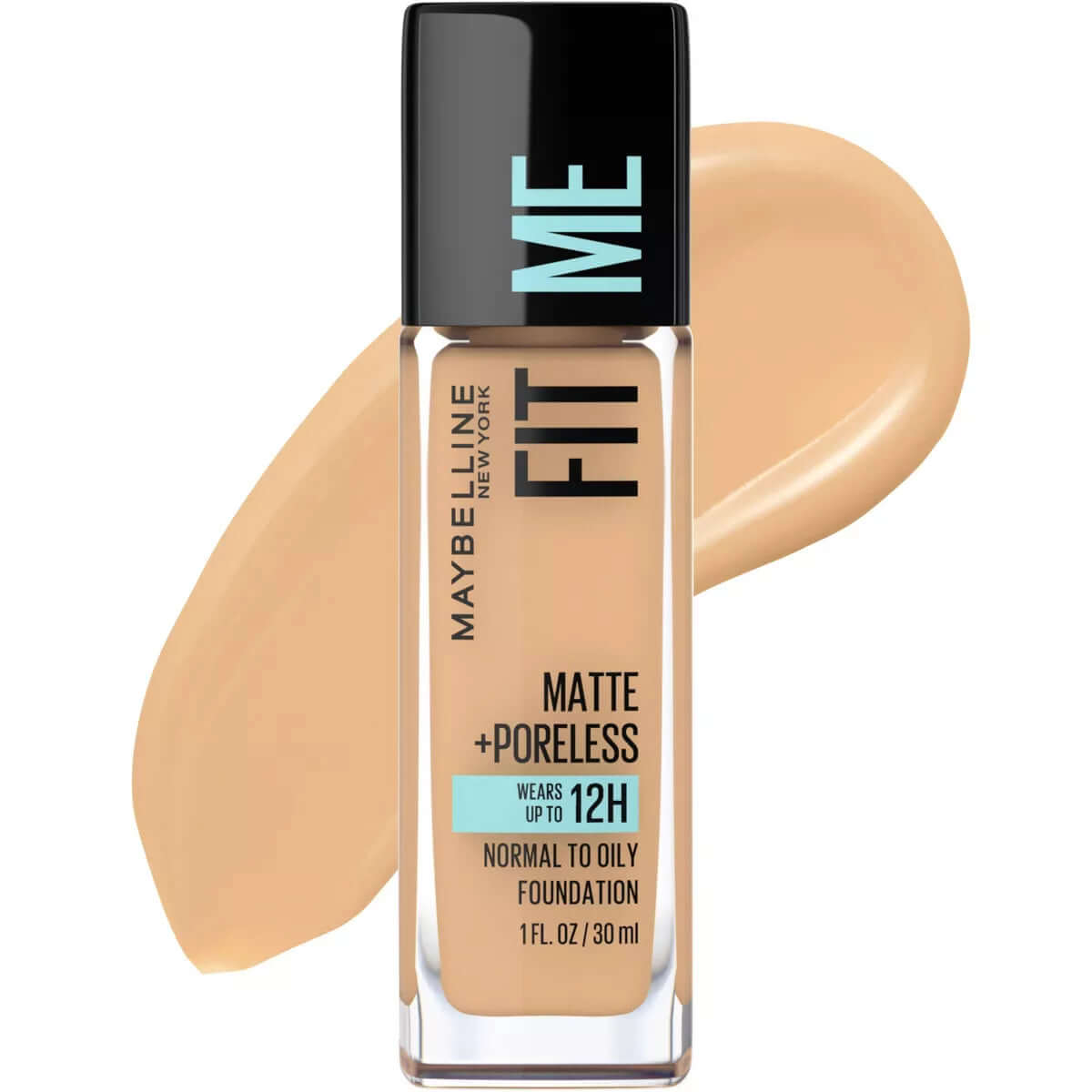 Maybelline Fit Me Matte + Poreless Oil Free Liquid Foundation - 1 Fl Oz