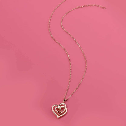 Heart Necklace for Women 925 Sterling Sliver Birthstone Heart Jewelry I Love You to the Moon and Back Necklaces for Mother Girlfriend Wife with Jewelry Gift Box