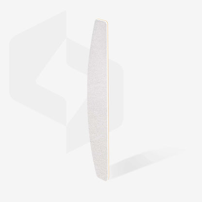 Staleks Disposable White Files for Crescent Nail File on a Soft Foam Layer EXPERT 40 100 Grit (30 Pcs)