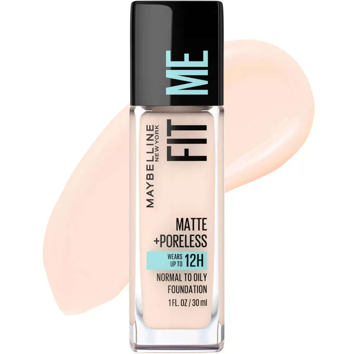 Maybelline Fit Me Matte + Poreless Oil Free Liquid Foundation - 1 Fl Oz