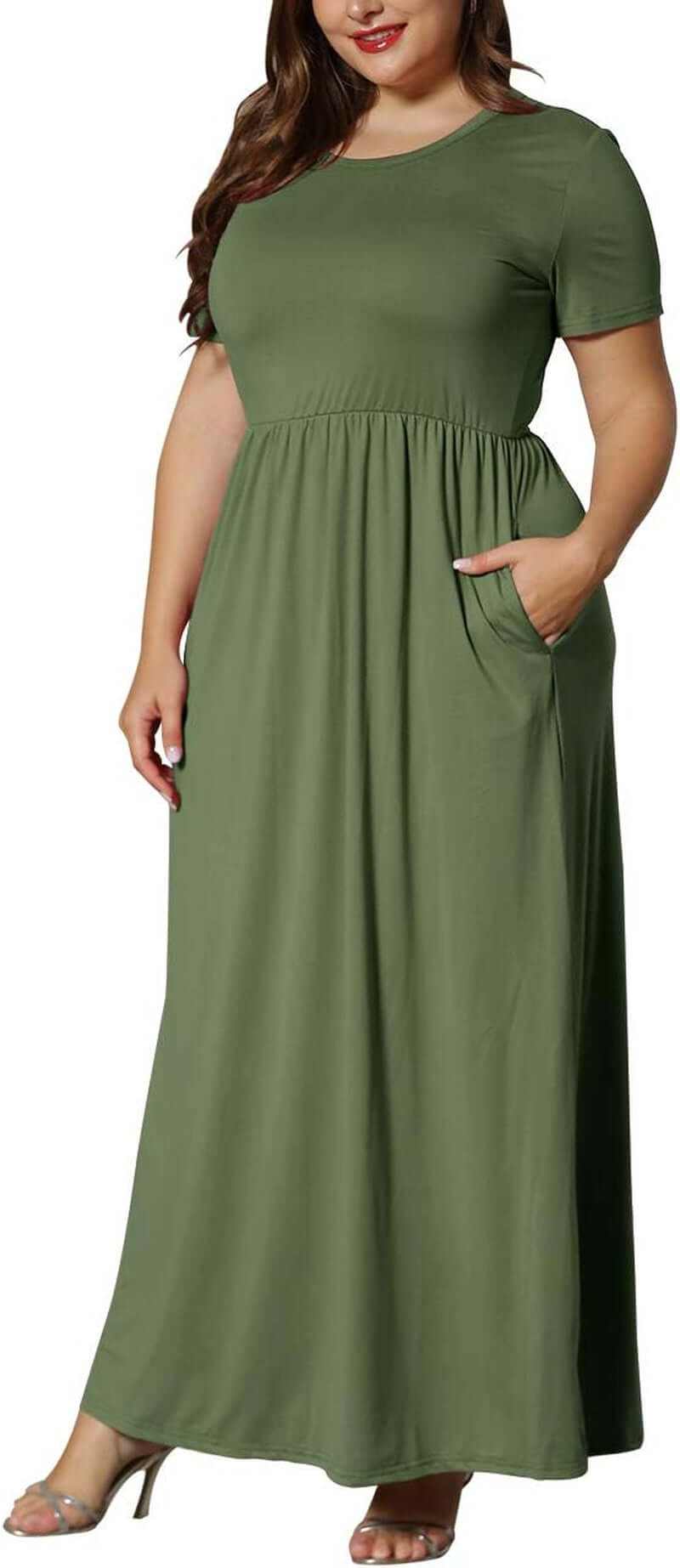 Women’s Plus Size Maxi Dresses – Trendy, Chic, All-Day Comfort
