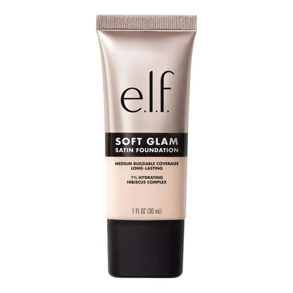 E.L.F. Soft Glam Satin Foundation - 1 Fl Oz