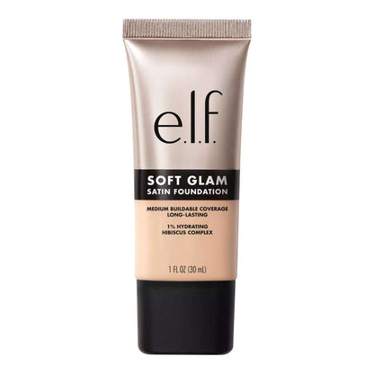 E.L.F. Soft Glam Satin Foundation - 1 Fl Oz