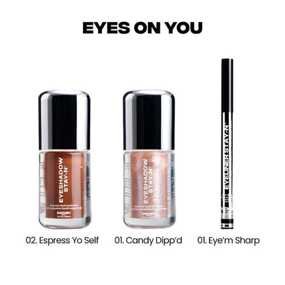 Eye-Con Essentials - Eyeshadow STAY-N X2 + Eyeliner STAY-N