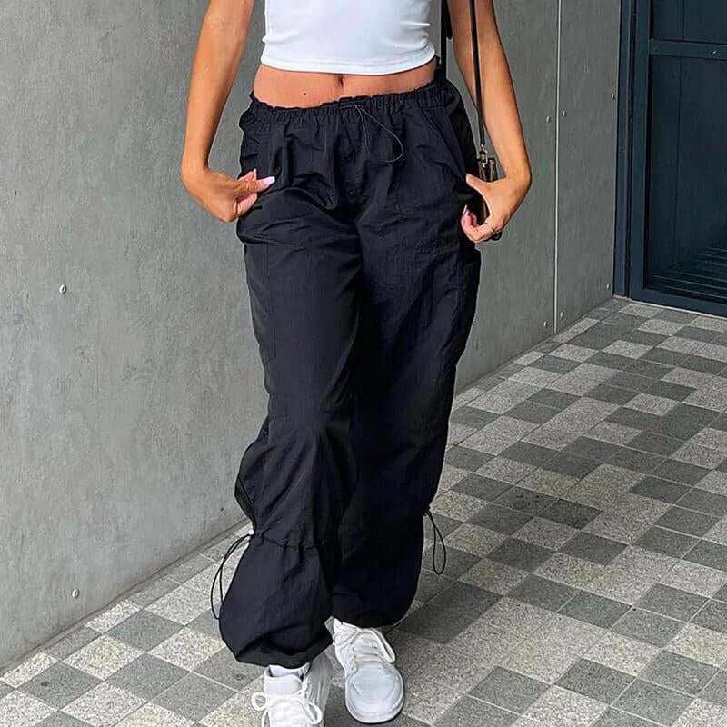 Y2K Cargo Pants Women Baggy