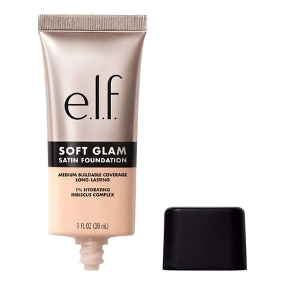 E.L.F. Soft Glam Satin Foundation - 1 Fl Oz