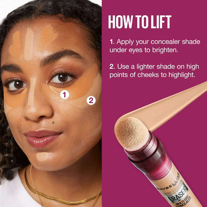 Maybelline Instant Age Rewind Multi-Use Dark Circles Concealer Medium to Full Coverage - 0.2 Fl Oz