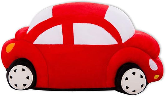 Car Stuffed Animal,Soft Red Stuffed Car