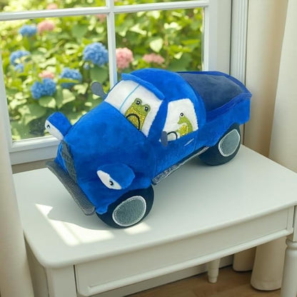 New Blue Car Plush Stuffed Toy, Cute Plush Toy