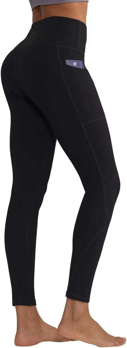 High Waisted Leggings for Women with 3 Pockets, Tummy Control Yoga Pants for Workout Yoga Casual