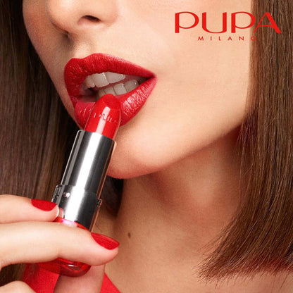 Vamp! Extreme Colour Lipstick with Plumping Treatment - for Fuller, Defined Lips - Adds Incredible, Deep Color to Lips - Soft Texture Adheres Perfectly - 104 Ancient Rose - 0.123 Oz