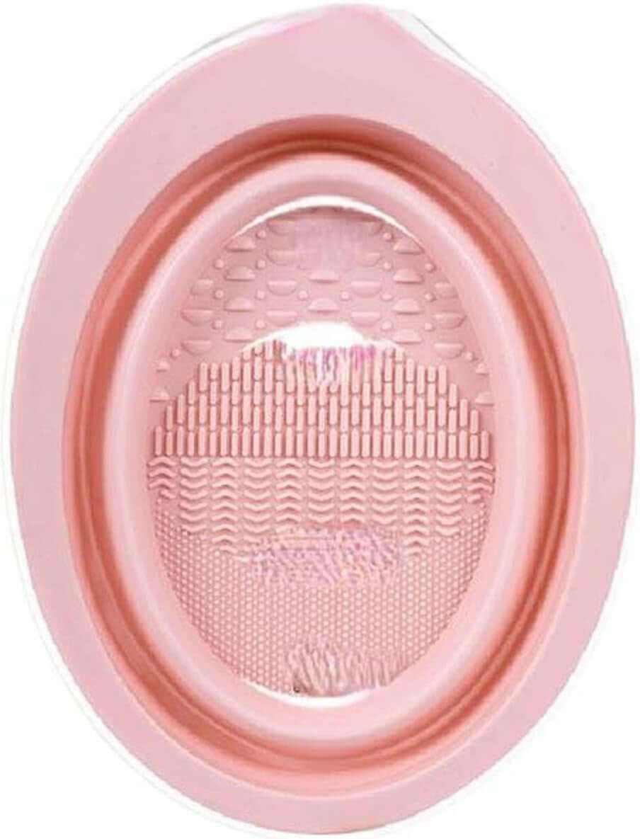 Makeup Brush Cleaning Pad Folding Beauty Tools Cleaning Brush Beauty Blender Powder Puff Cleaning
