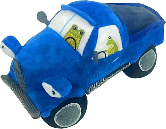 New Blue Car Plush Stuffed Toy, Cute Plush Toy