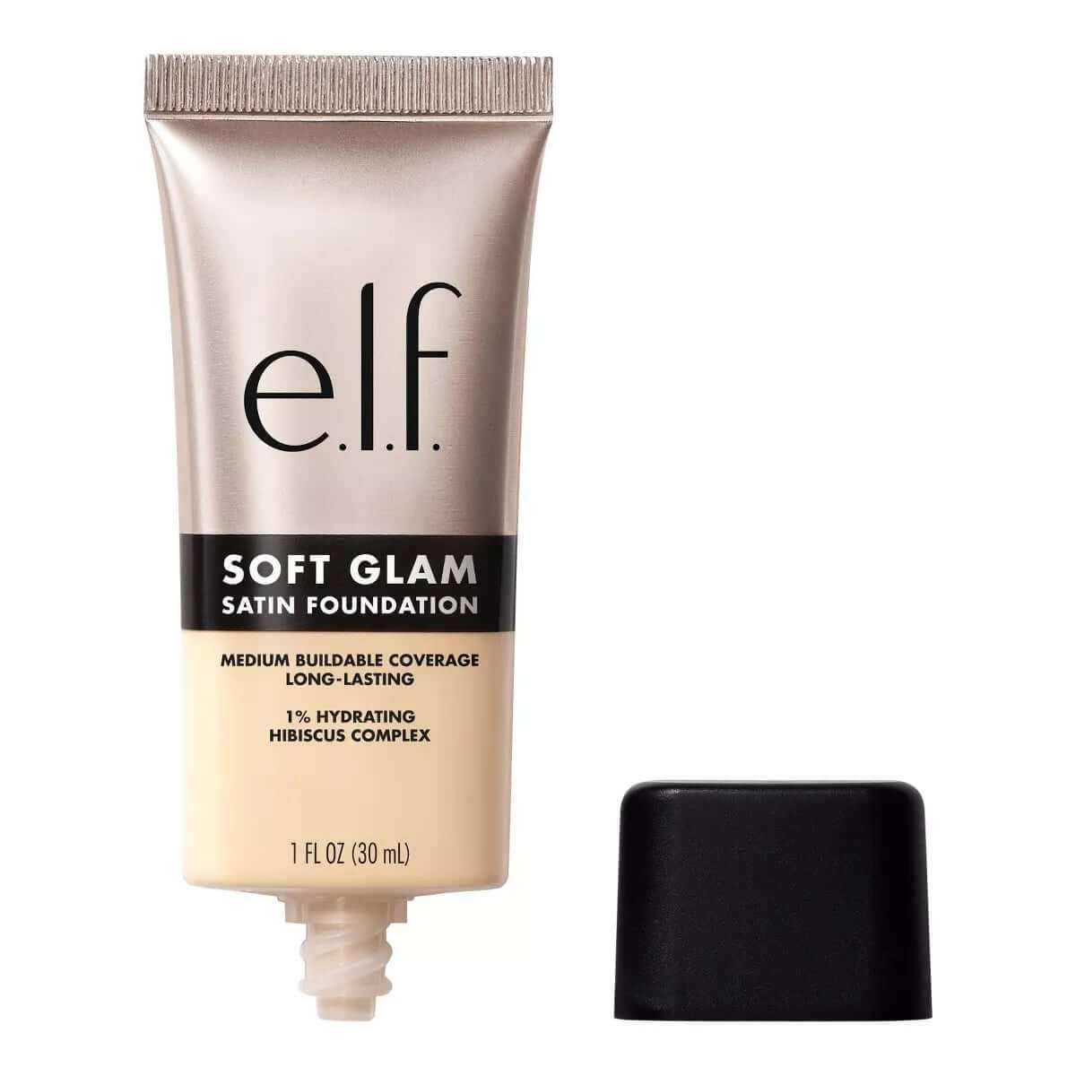E.L.F. Soft Glam Satin Foundation - 1 Fl Oz