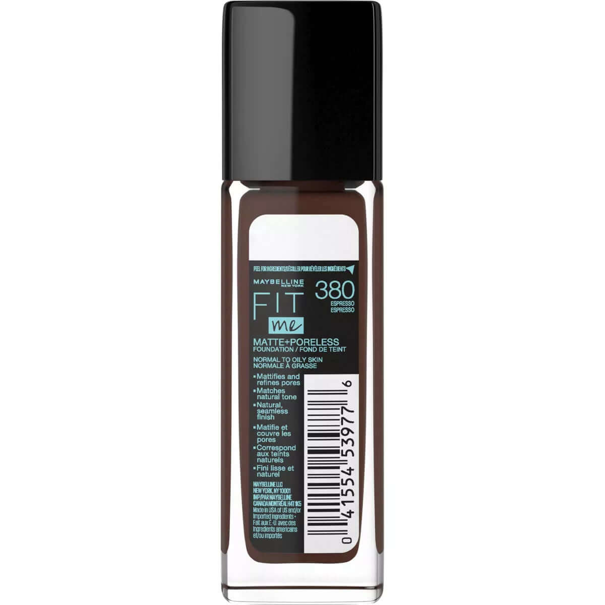 Maybelline Fit Me Matte + Poreless Oil Free Liquid Foundation - 1 Fl Oz