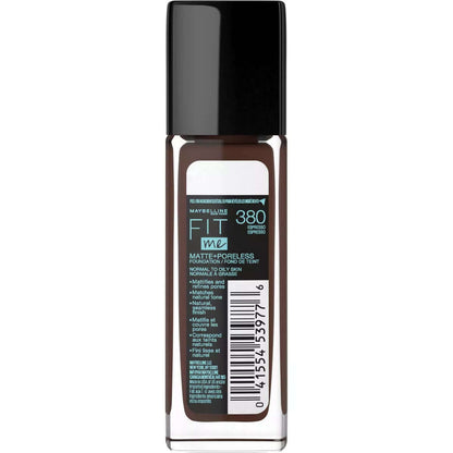 Maybelline Fit Me Matte + Poreless Oil Free Liquid Foundation - 1 Fl Oz