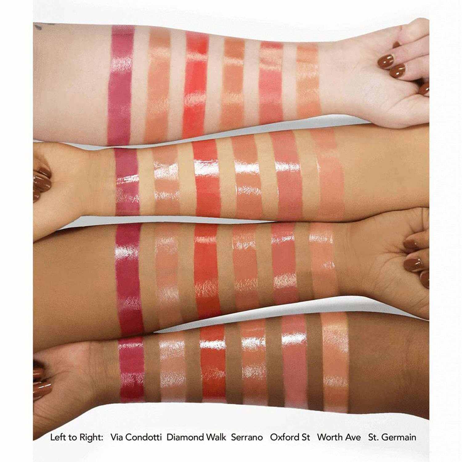 Sheer Pigment Lip Gloss, Oxford St Sheer Warm Peachy Nude, Vanilla Macaron, 0.21 Ounce (Pack of 1)