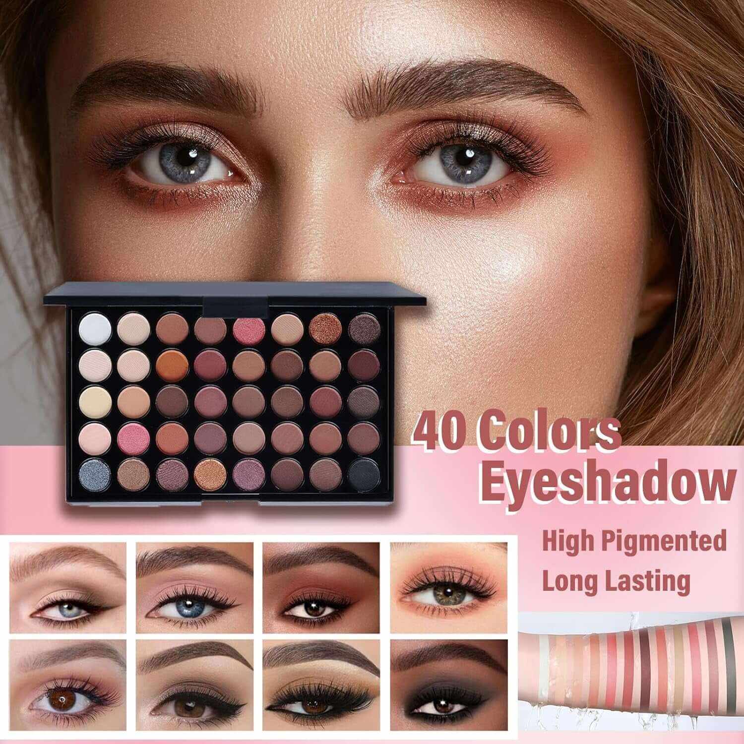 Makeup Set for Women, Makeup Kit for Beginners Teen Girls, Makeup Gift Set for Teens, Makeup Kit for Girls, Eyeshadow Palette, Lip Gloss, Face &amp; Eye Make Up