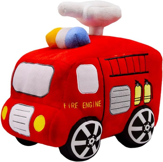 Stuffed Special Vehicle Plush Fire Truck