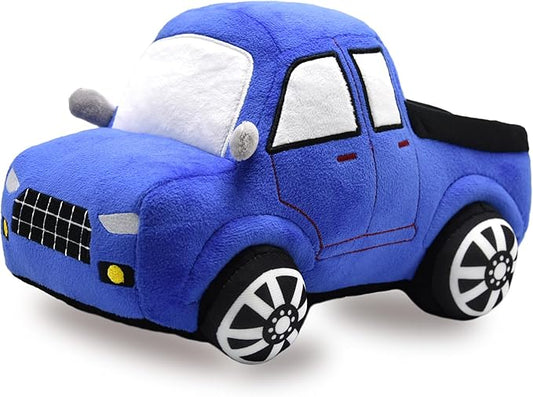 Soft Little Blue Truck Stuffed Pickup Toy Super Cute