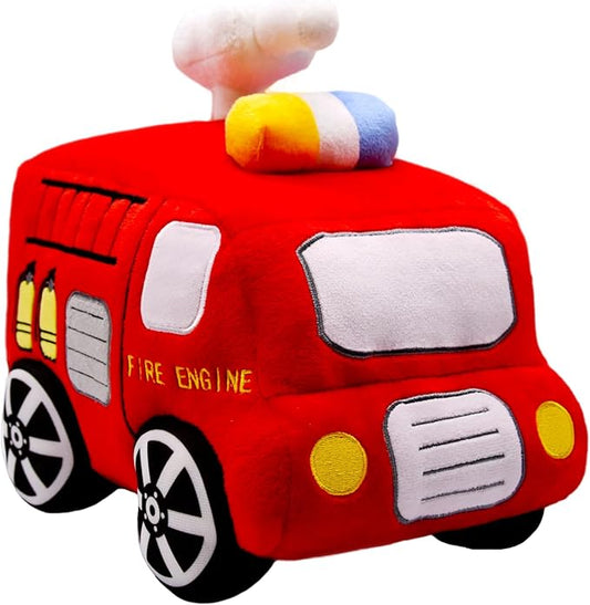 Stuffed Special Vehicle Plush Fire Truck