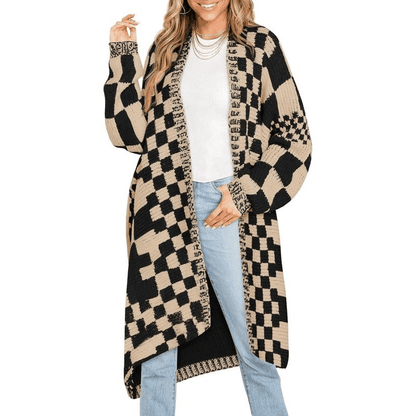 Chunky Oversized Open Front Cardigans