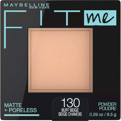 Maybelline Fit Me Matte + Poreless Pressed Face Powder Makeup - 0.29Oz