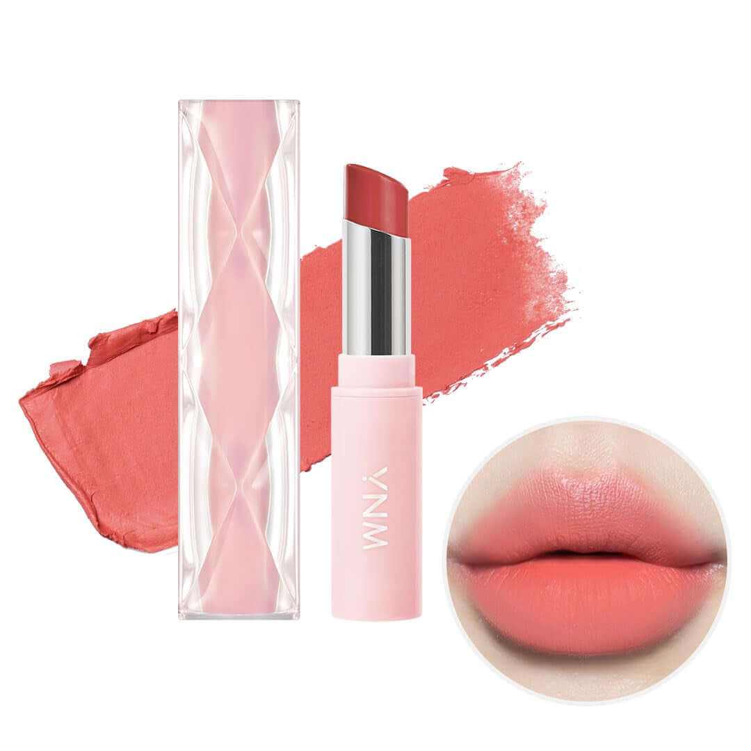 Cream Matte Lipstick, Pigmented Long Lasting Velvet Finish, Creamy Soft Texture, Full Coverage, Lightweight, Moisturizing, Hydrating Lipstick for Women, ROSE BIEGE, 0.19 Fl Oz
