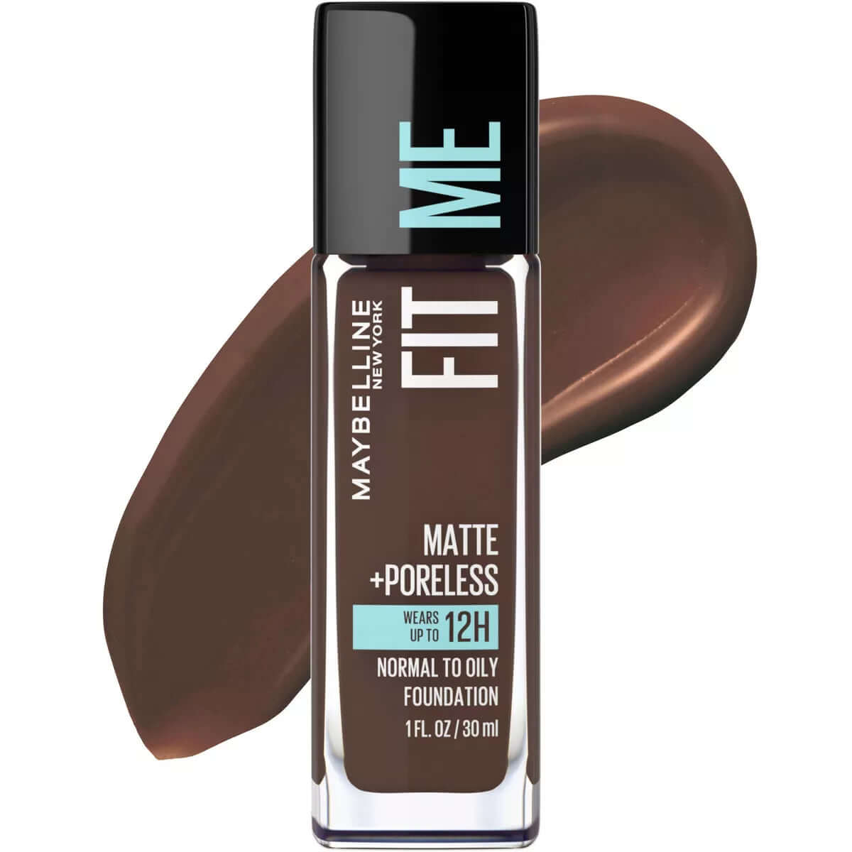 Maybelline Fit Me Matte + Poreless Oil Free Liquid Foundation - 1 Fl Oz