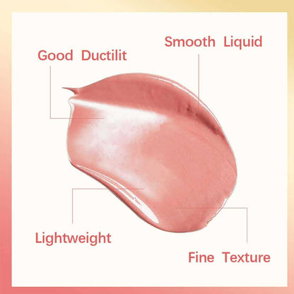 Soft Cream Blush Makeup, Liquid Blush for Cheeks, Natural-Looking Long Lasting, Smudge Proof, Velvet Mousse,Dewy Finish, Easy to Blend Blusher (