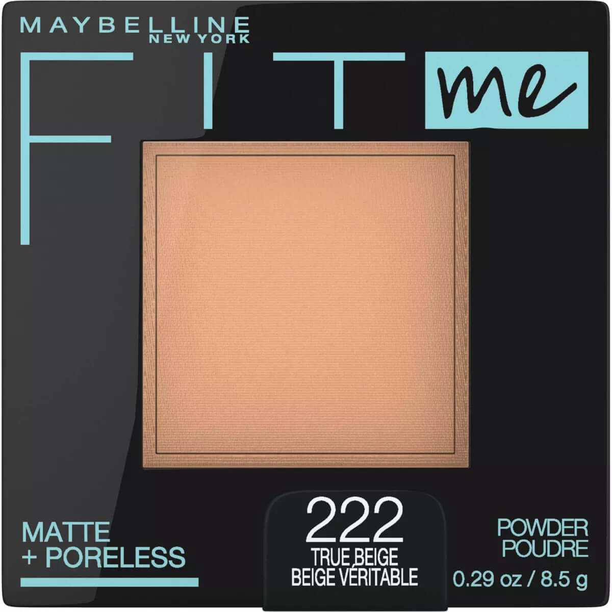 Maybelline Fit Me Matte + Poreless Pressed Face Powder Makeup - 0.29Oz
