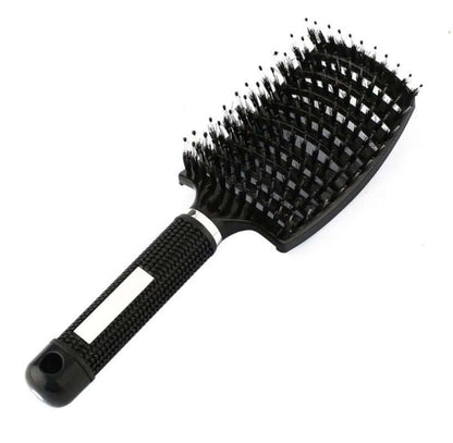 Hairbrush anti Klit Brushy Haarborstel Women Detangler Hair Brush Bristle Nylon Scalp Massage Teaser Hair Brush Comb