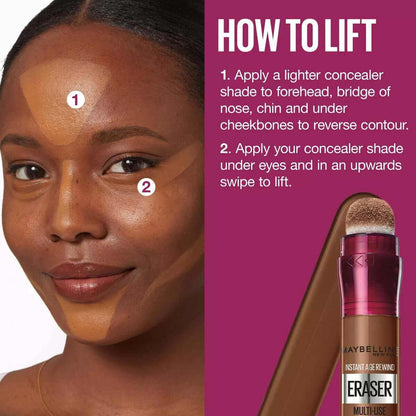Maybelline Instant Age Rewind Multi-Use Dark Circles Concealer Medium to Full Coverage - 0.2 Fl Oz