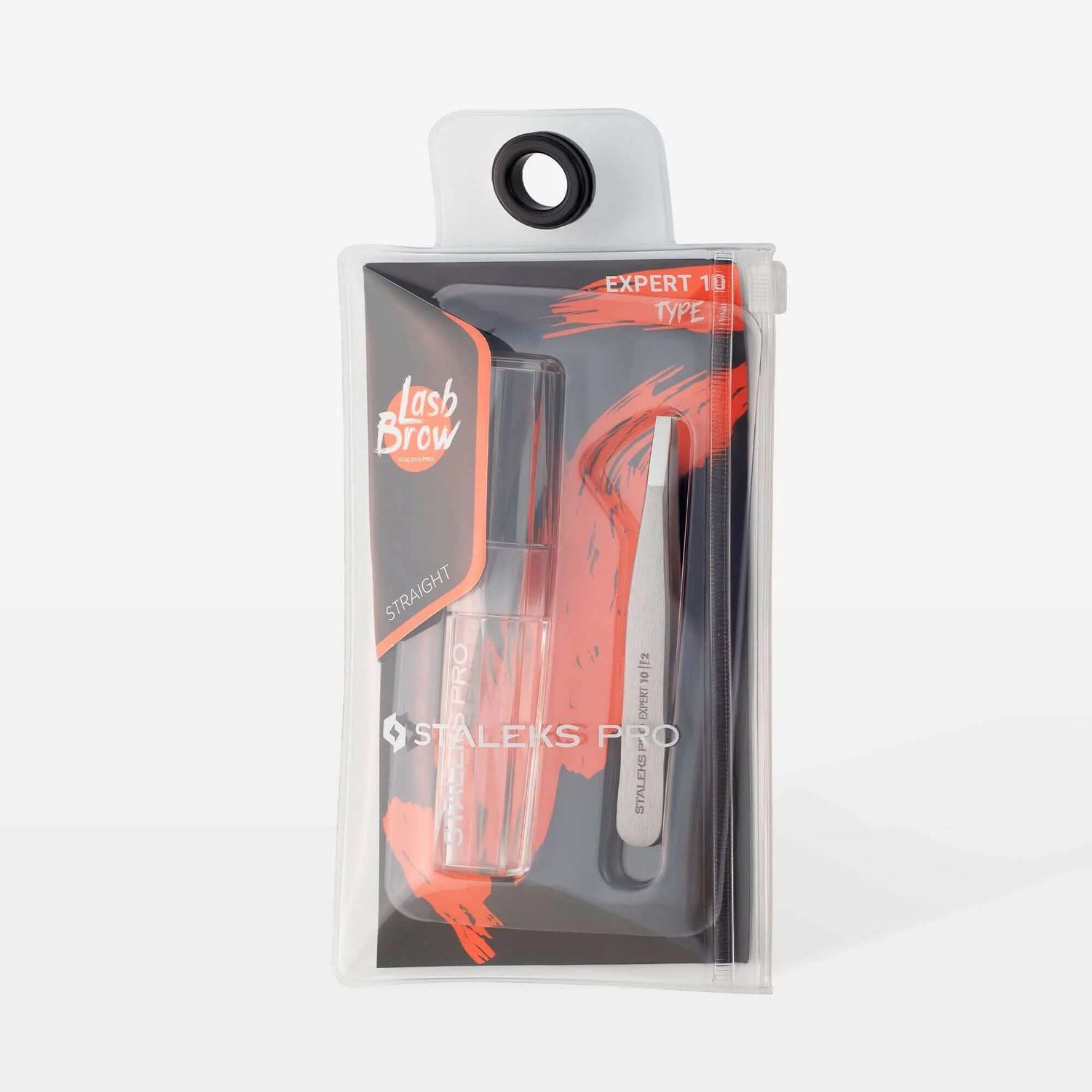 Staleks Eyebrow Tweezers EXPERT 10 TYPE 2 (Straight)